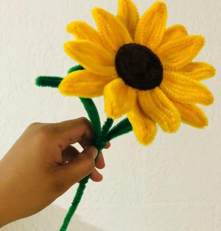 Cat&aacute;logo CEPROART: Curso Práctico de Flores Eternas con Limpiapipas
